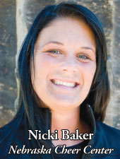 nicki baker nebraska cheer center