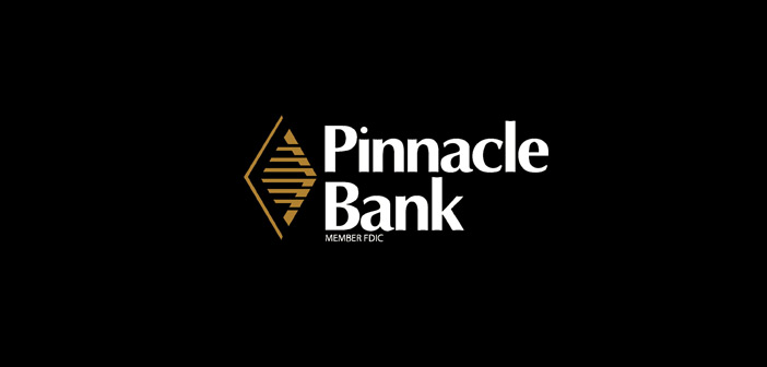 Pinnacle Bank Logo black back