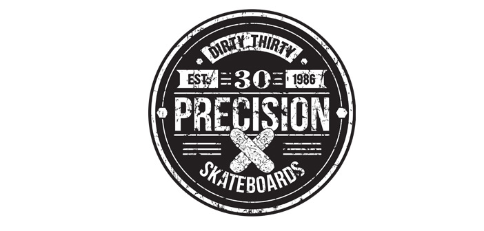 Precision Skateboards-Logo