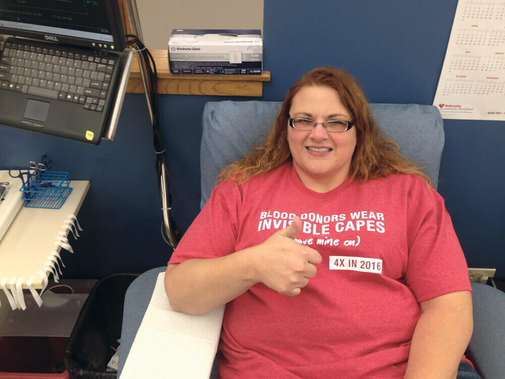 Nebraska Community Blood Bank - Monthly Donor