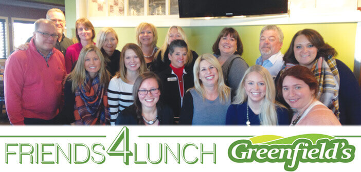 Friends4Lunch - Greenfield's - January 2017