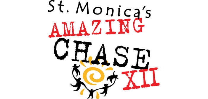 St. Monica’s Amazing Chase XII Logo