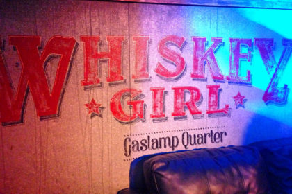 Travel Series Destination San Diego - Whiskey Girl Gaslamp Quarter