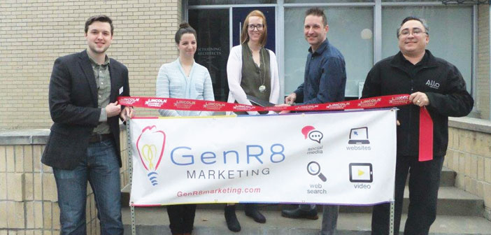 GenR8 Marketing Ribbon Cutting Photo