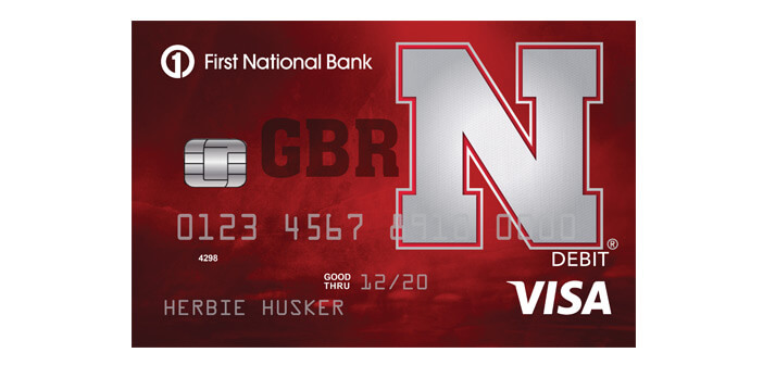 First National Bank Fan Card