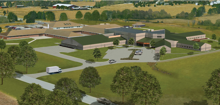 Kingery Construction Project Rendering - Community Corrections Center