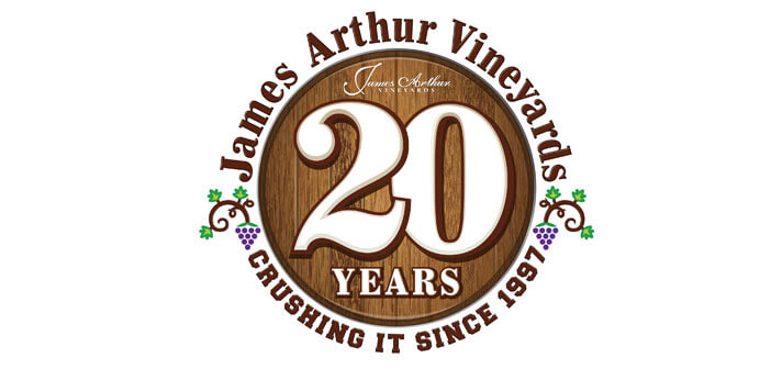 James Arthur Vineyards 20th Anniversary