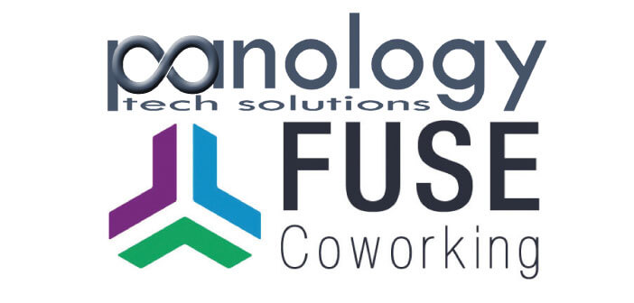 Panology Tech Solutions & FUSE Coworking Logos