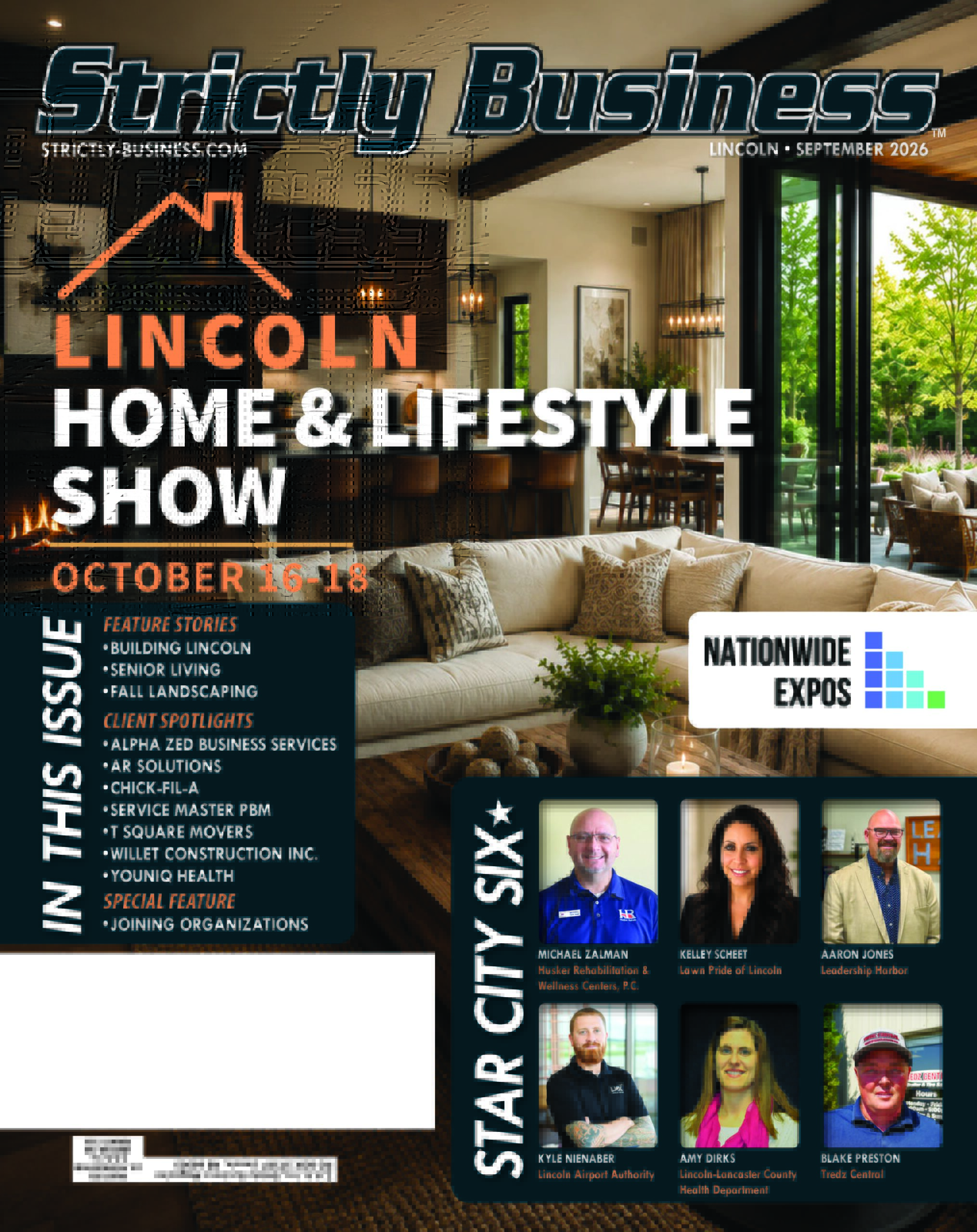 Lincoln Strictly Business September Cover art